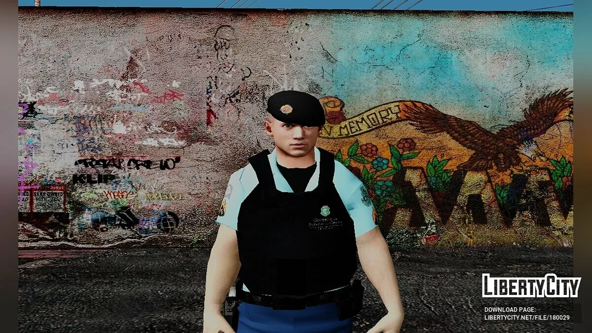 Военная полиция Бразилии PMCE / GTA San Andreas