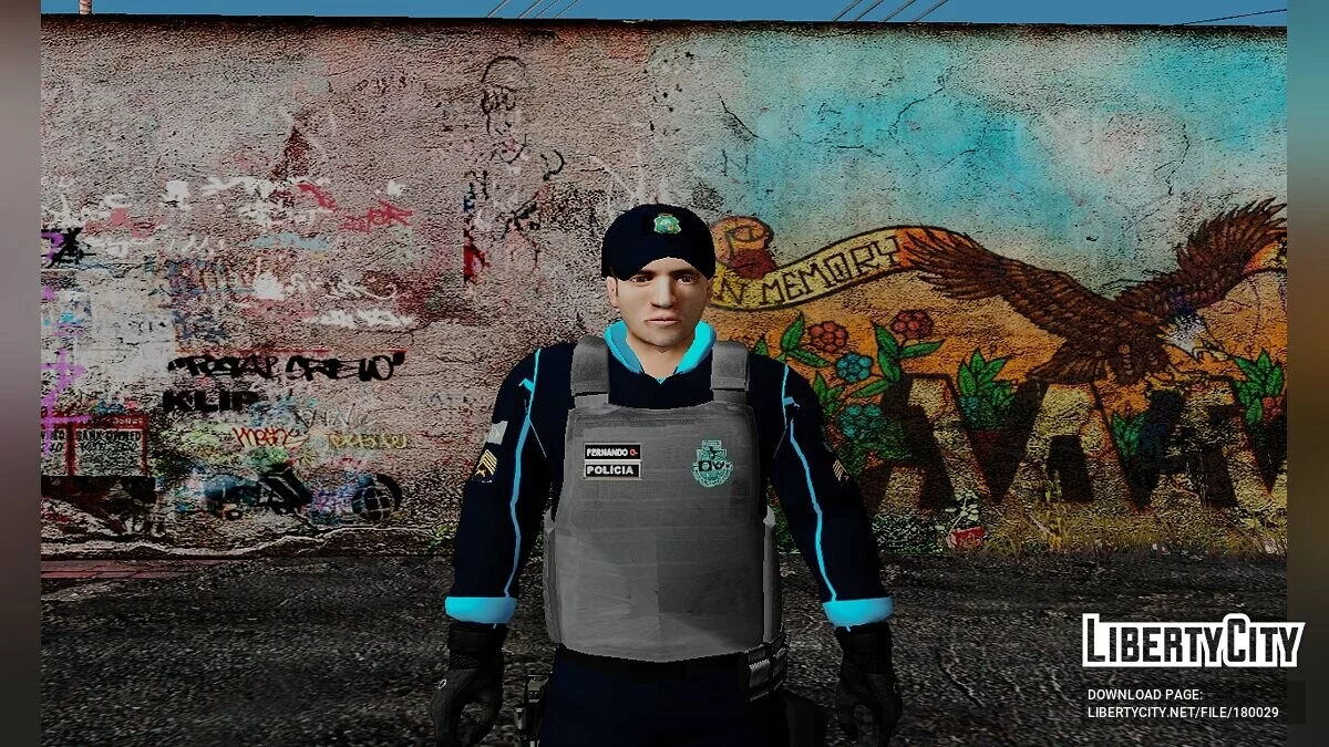 Военная полиция Бразилии PMCE / GTA San Andreas