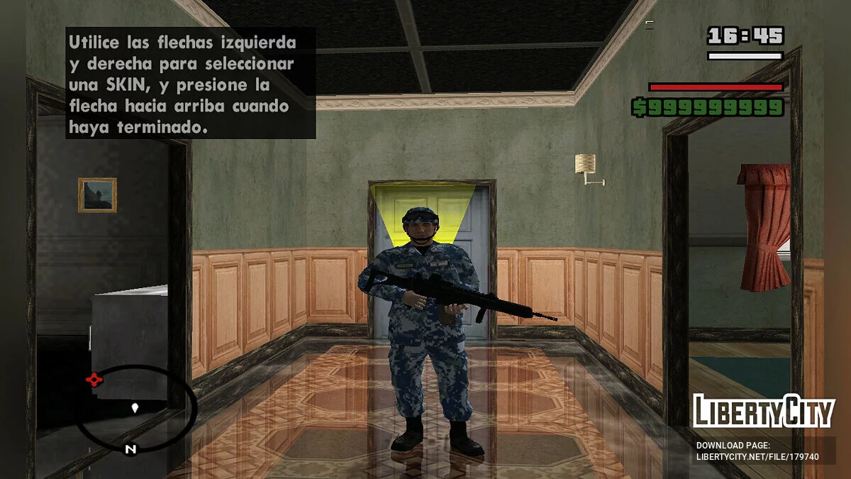 Военно-воздушные силы Мексики / GTA San Andreas