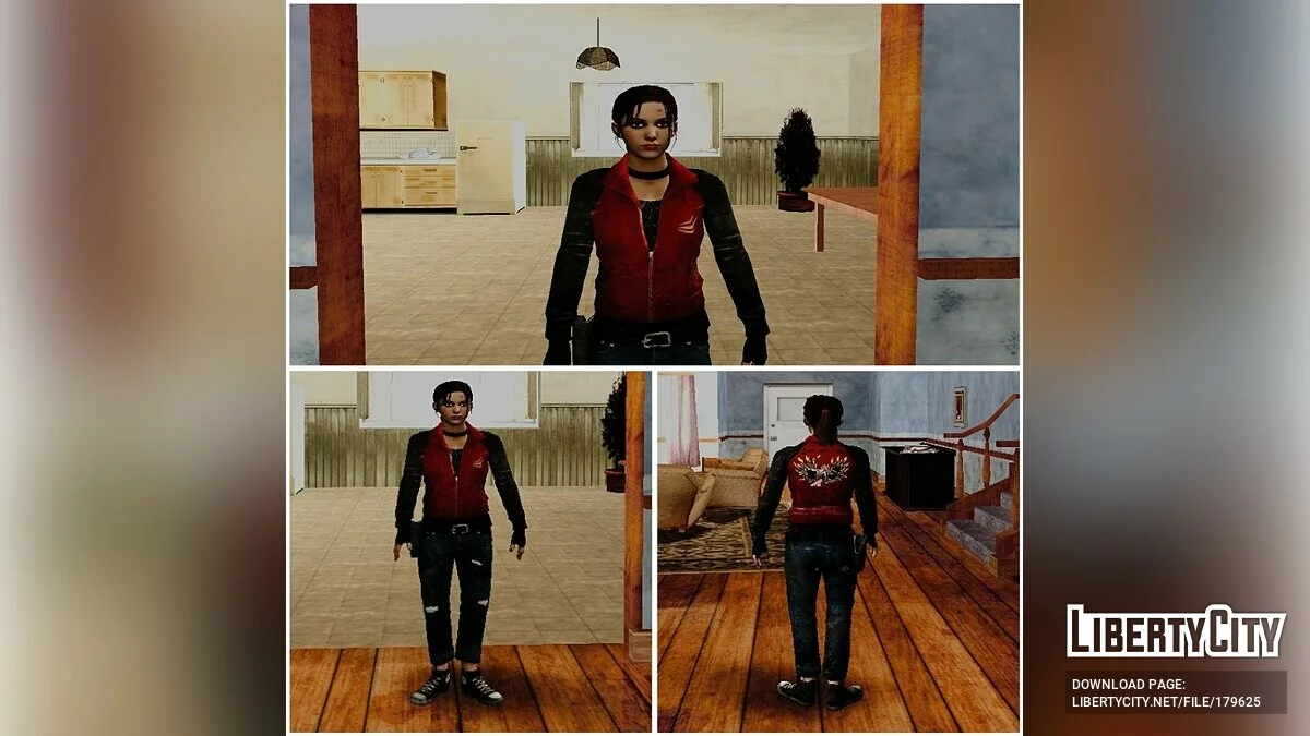 Зои из Left 4 Dead (11 скинов) / GTA San Andreas