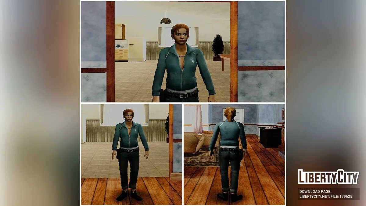 Зои из Left 4 Dead (11 скинов) / GTA San Andreas