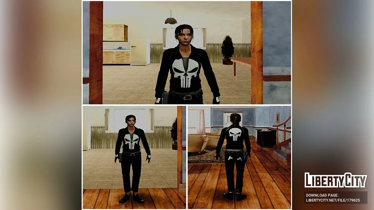 Зои из Left 4 Dead (11 скинов) / GTA San Andreas