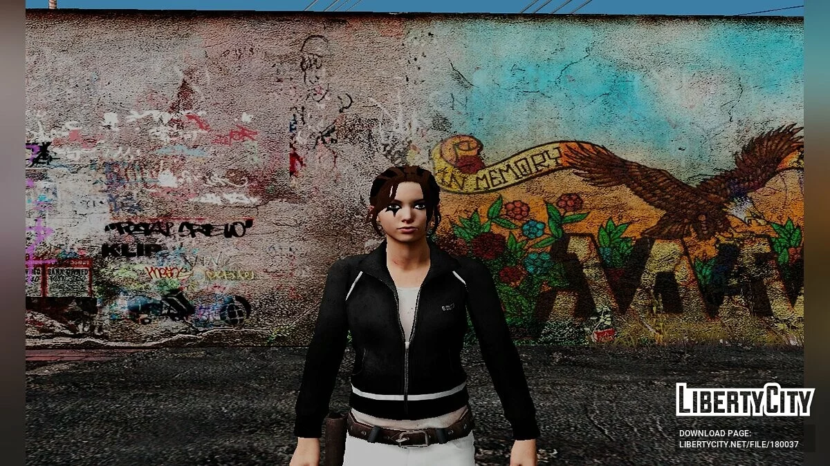 Зои из Left 4 Dead / GTA San Andreas