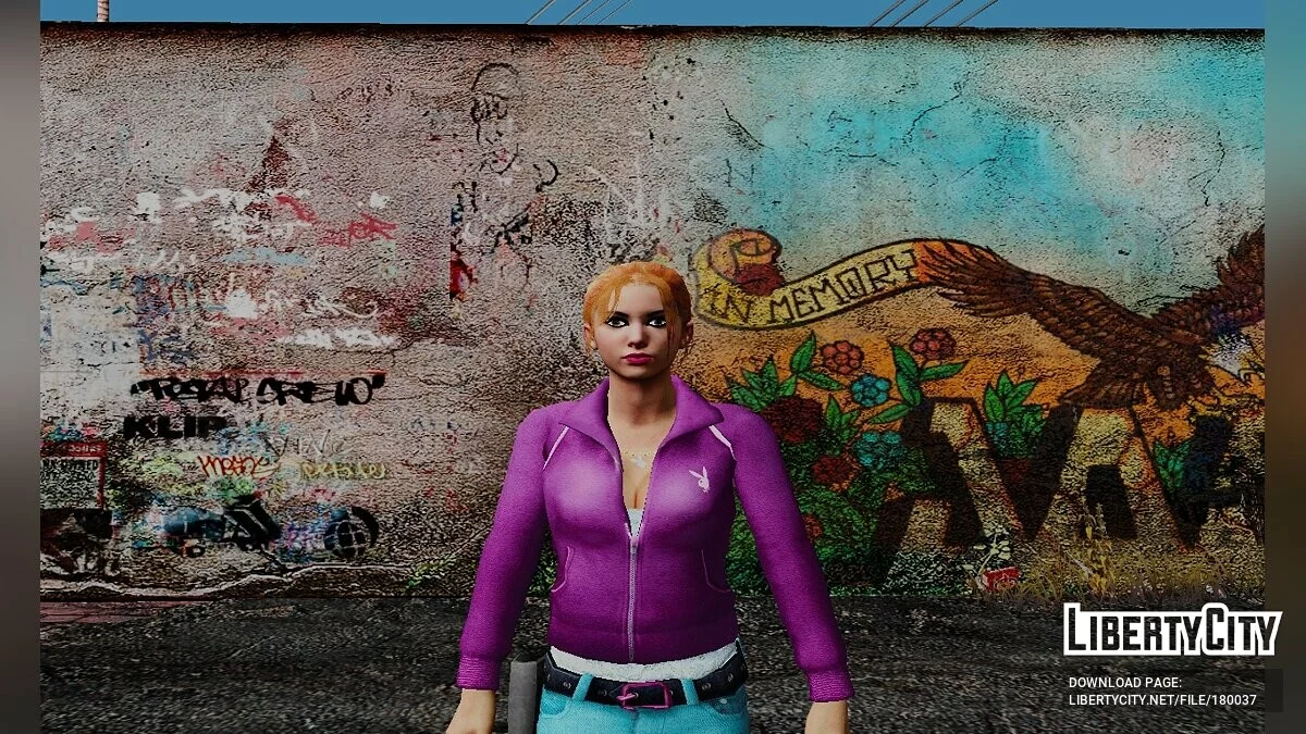 Зои из Left 4 Dead / GTA San Andreas
