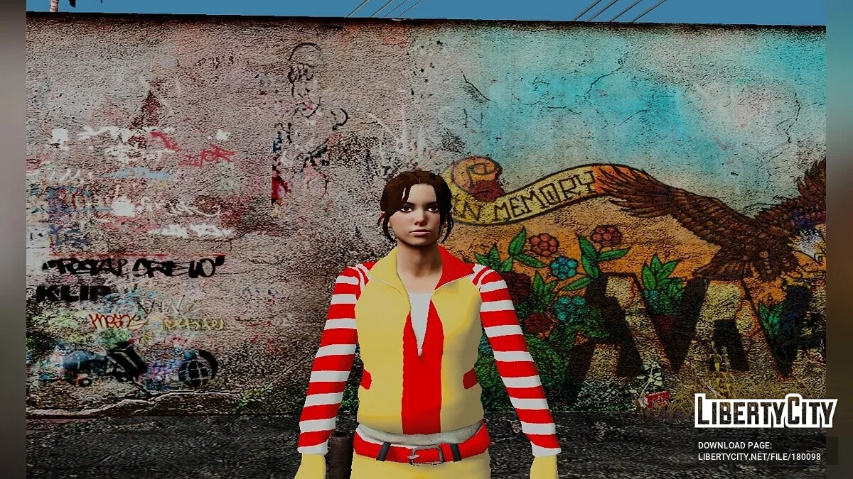 Зои из Left 4 Dead / GTA San Andreas