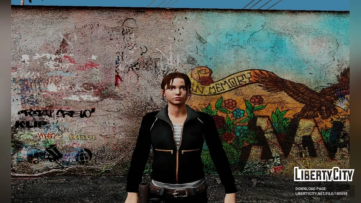 Зои из Left 4 Dead / GTA San Andreas