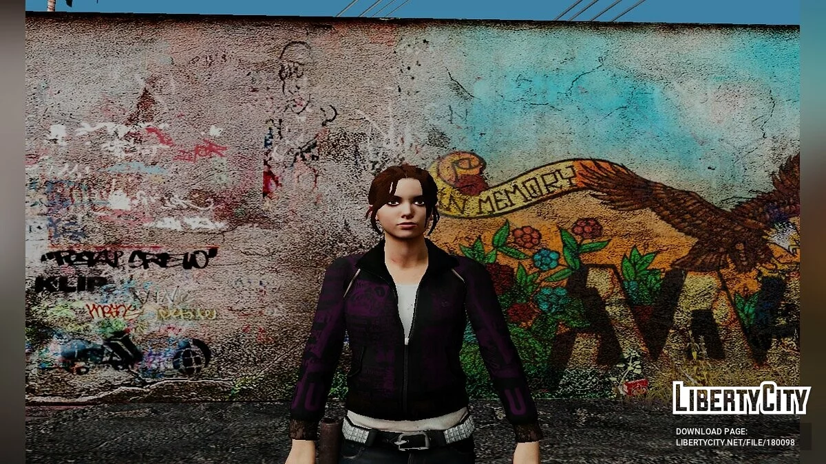 Зои из Left 4 Dead / GTA San Andreas