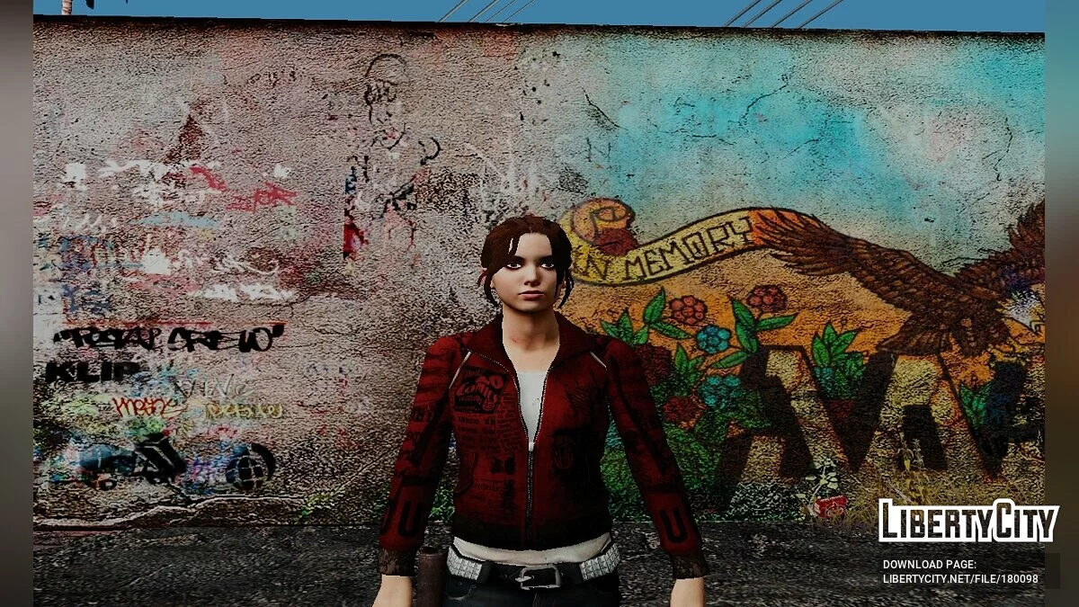 Зои из Left 4 Dead / GTA San Andreas