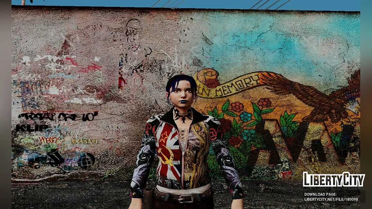 Зои из Left 4 Dead / GTA San Andreas