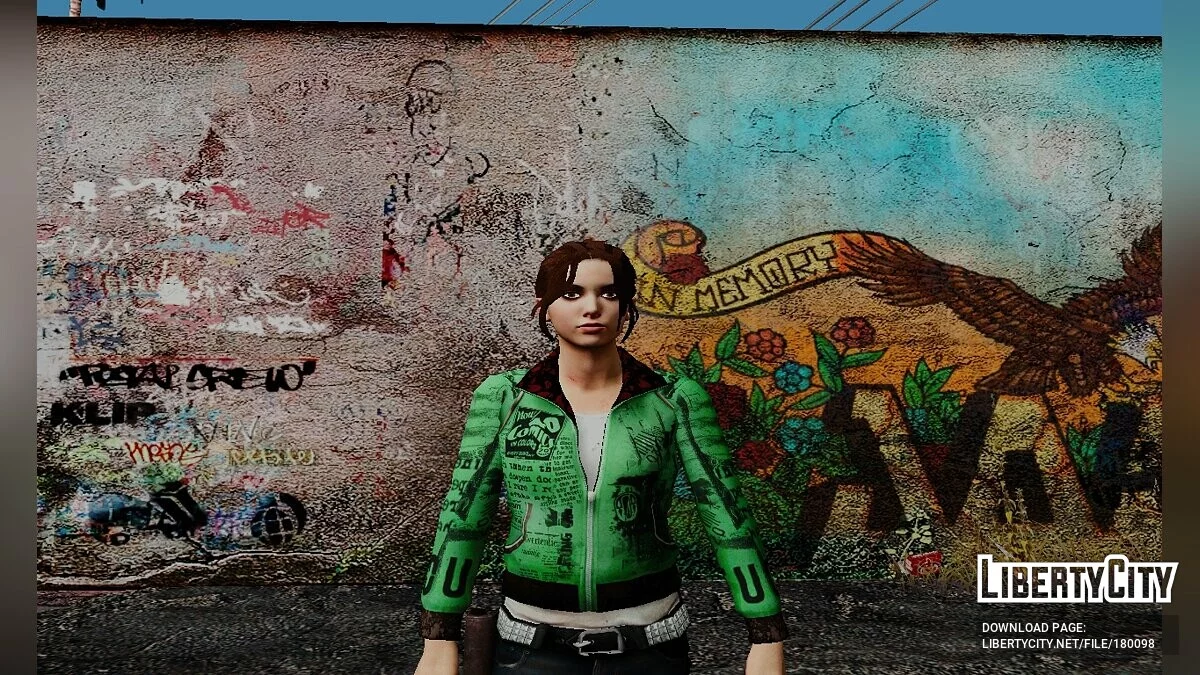 Зои из Left 4 Dead / GTA San Andreas