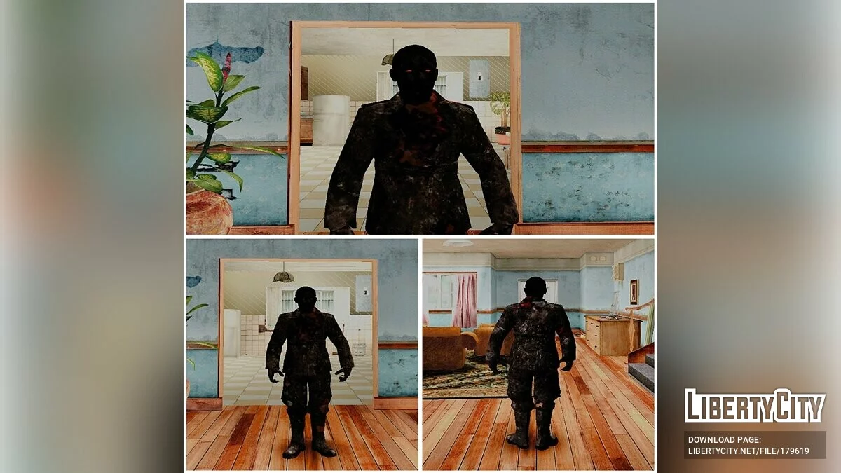 Зомби из Call of Duty World at War (9 скинов) / GTA San Andreas