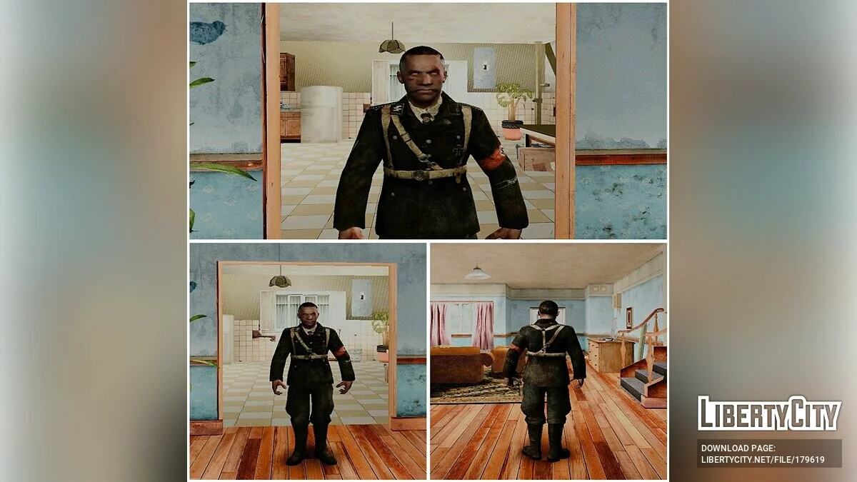 Зомби из Call of Duty World at War (9 скинов) / GTA San Andreas