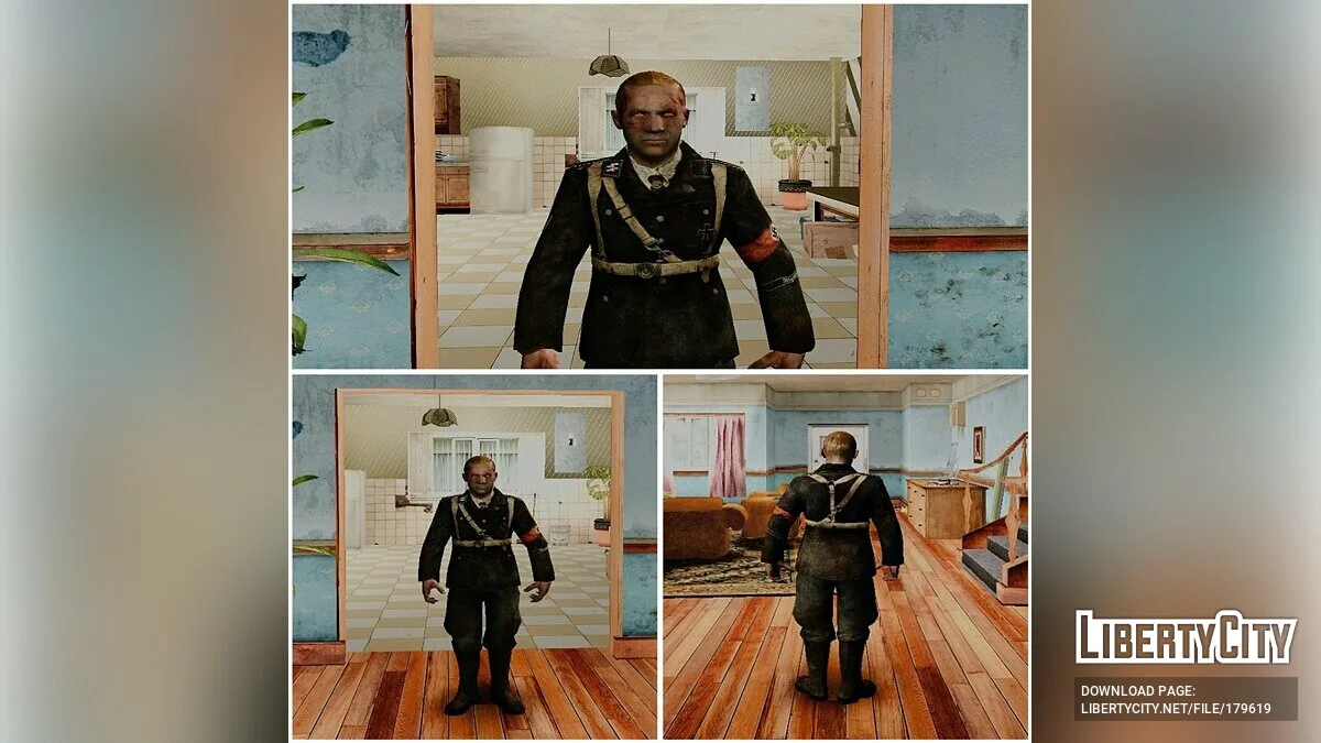 Зомби из Call of Duty World at War (9 скинов) / GTA San Andreas