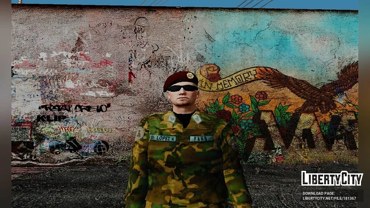 Боливийские солдаты / GTA San Andreas