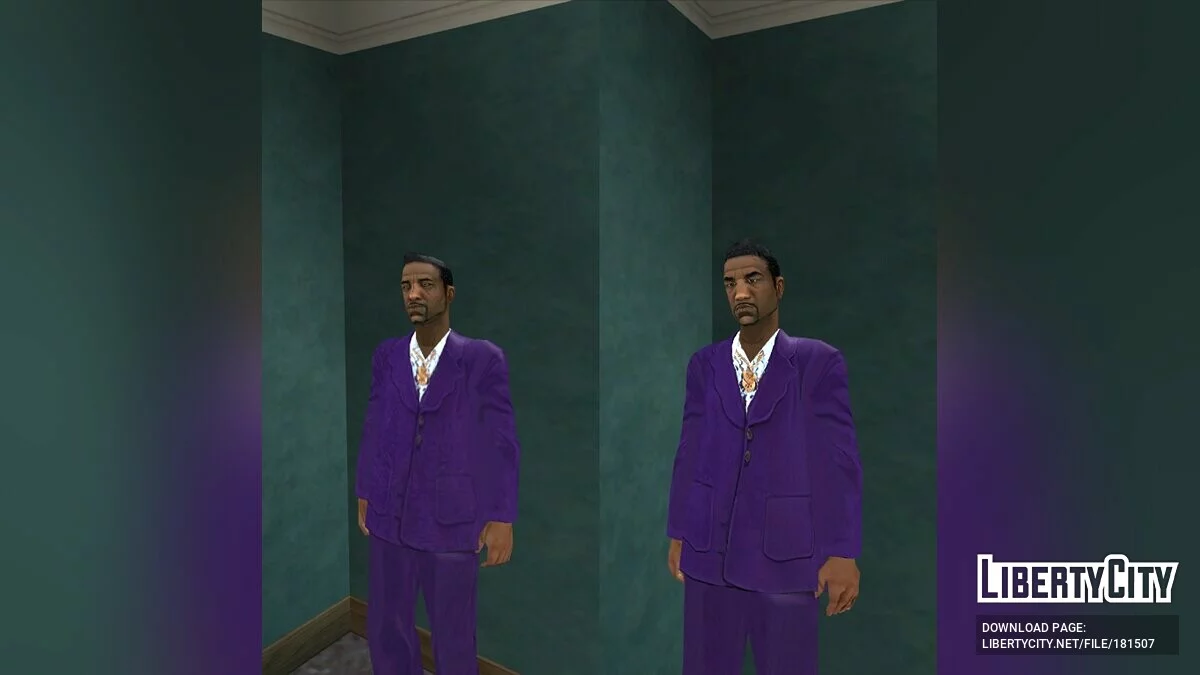 Модели из мобильной версии с улучшенными текстурами / GTA San Andreas