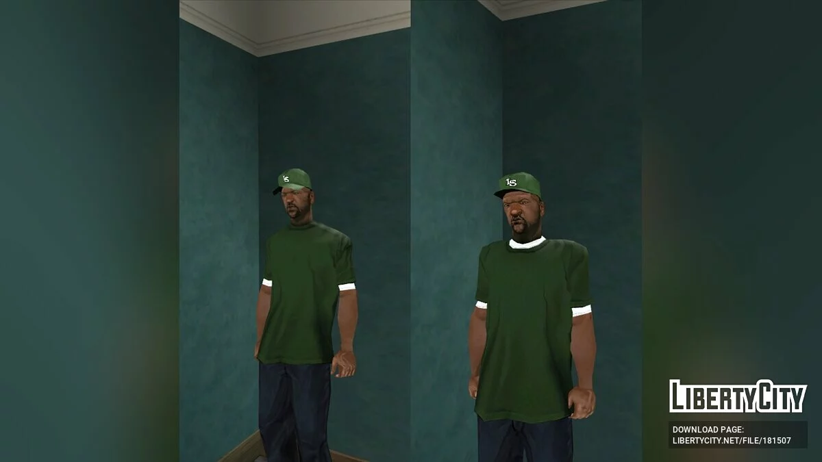 Модели из мобильной версии с улучшенными текстурами / GTA San Andreas