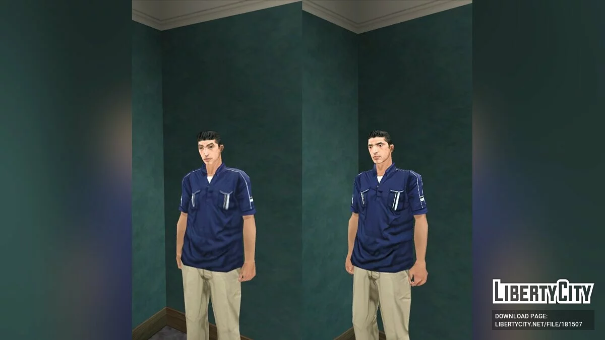 Модели из мобильной версии с улучшенными текстурами / GTA San Andreas