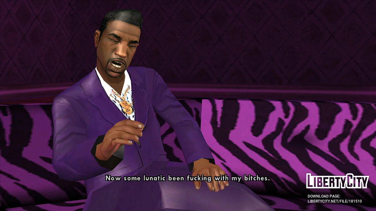 Улучшенные текстуры персонажей в катсценах / GTA San Andreas