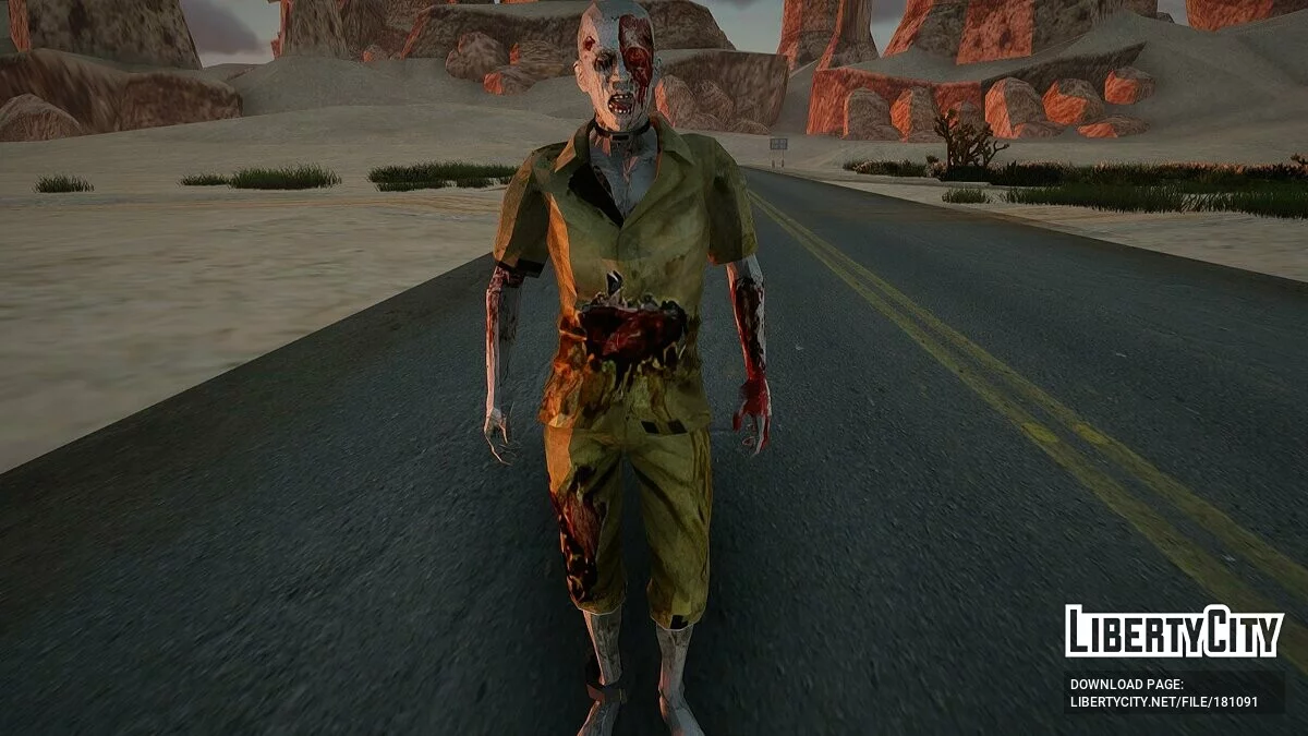 HD сборник скинов зомби / GTA San Andreas