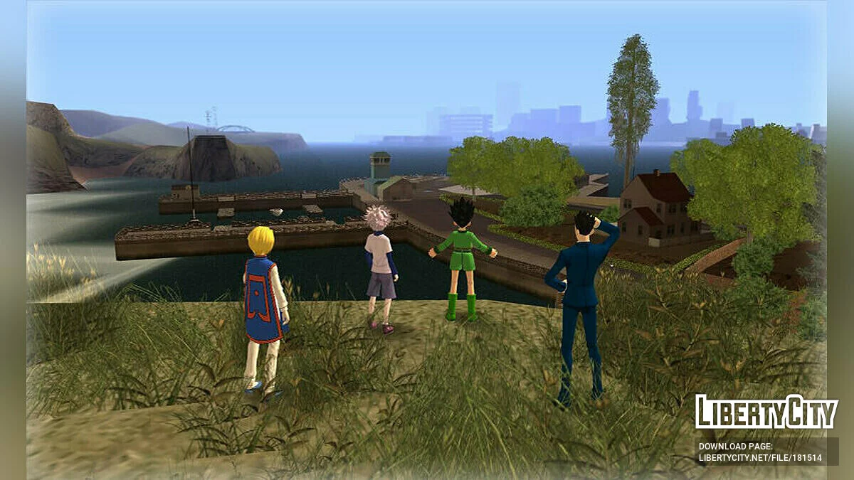 [Hunter x Hunter] The Main Four / GTA San Andreas
