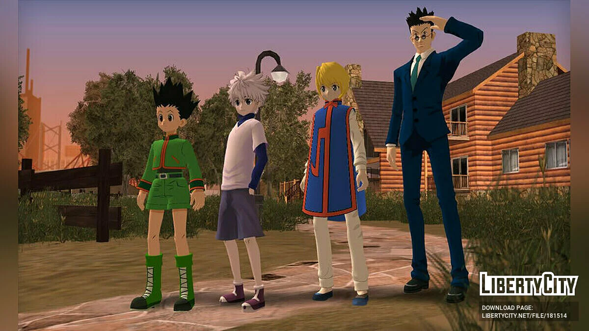 [Hunter x Hunter] The Main Four / GTA San Andreas