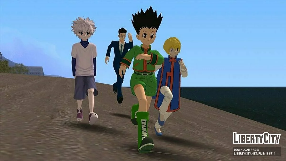 [Hunter x Hunter] The Main Four / GTA San Andreas