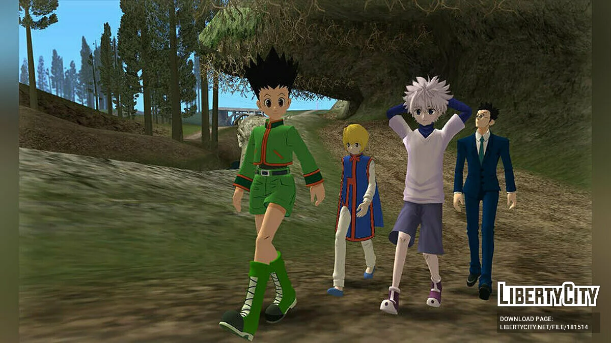 [Hunter x Hunter] The Main Four / GTA San Andreas