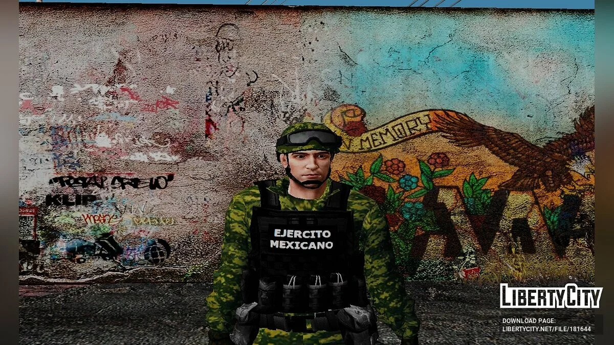 Сборник скинов солдат / GTA San Andreas