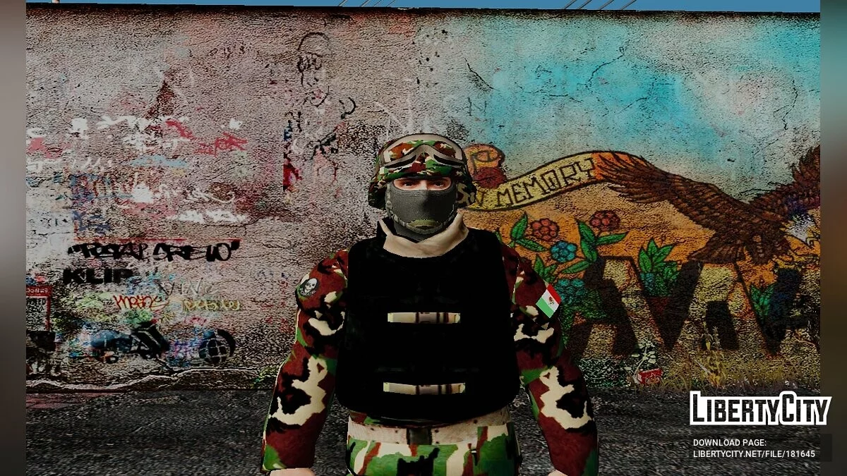 Сборник скинов солдат из разных стран / GTA San Andreas