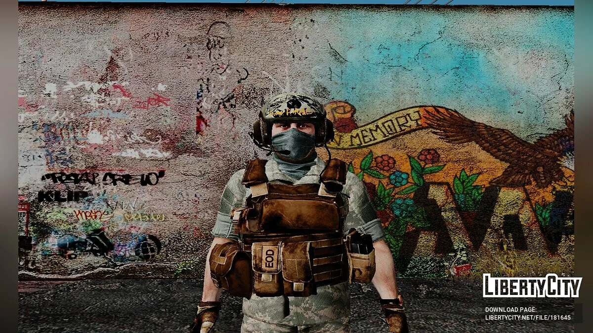Сборник скинов солдат из разных стран / GTA San Andreas