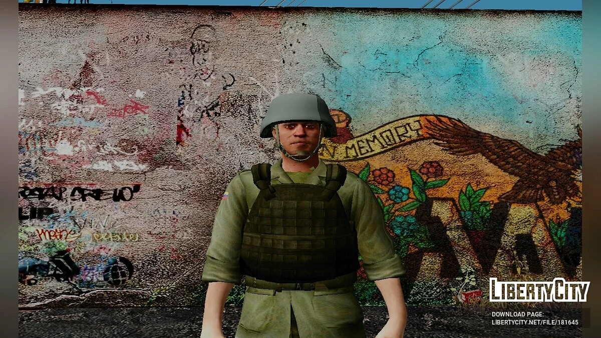 Сборник скинов солдат из разных стран / GTA San Andreas