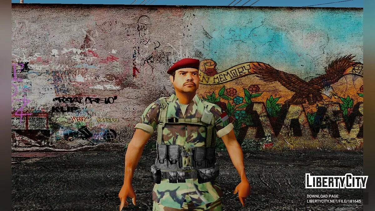 Сборник скинов солдат из разных стран / GTA San Andreas