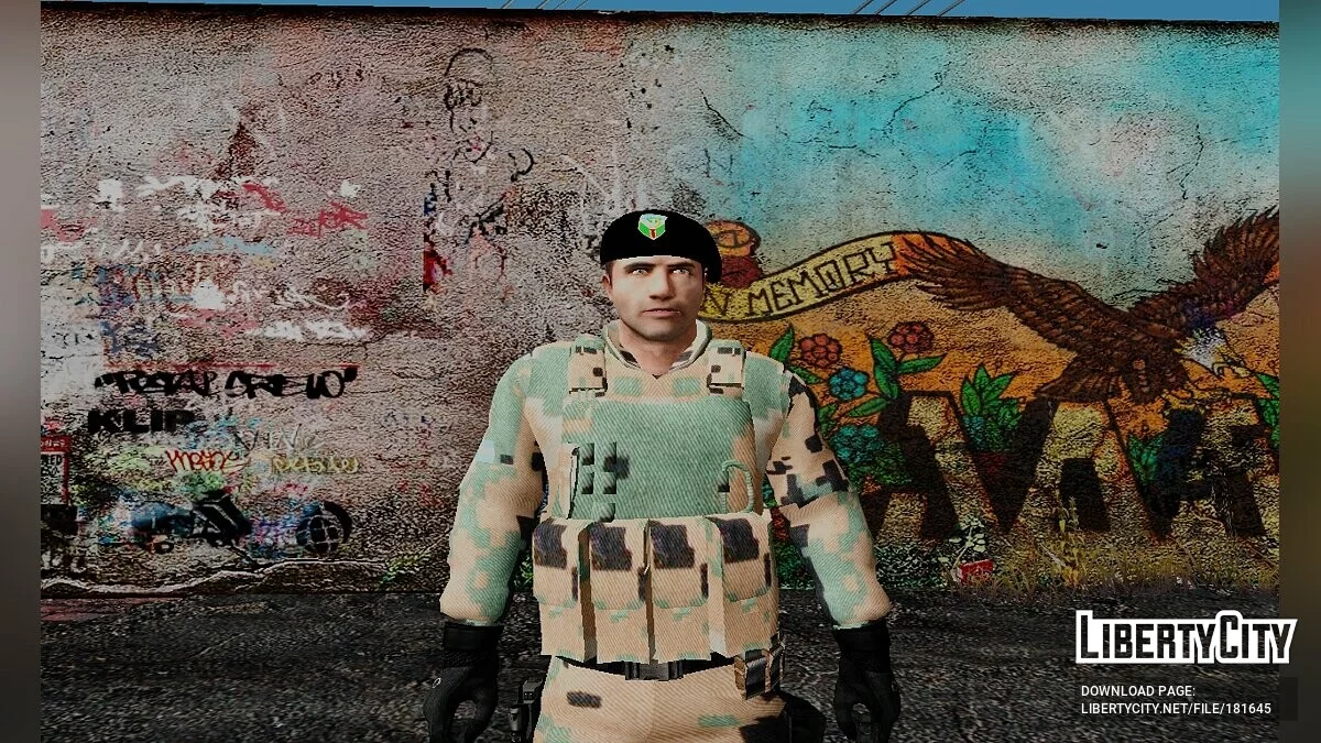 Сборник скинов солдат из разных стран / GTA San Andreas