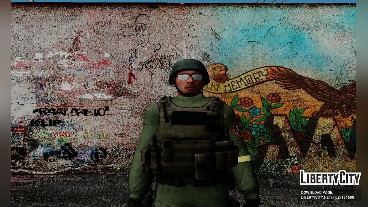 Пак солдат и полицейских / GTA San Andreas