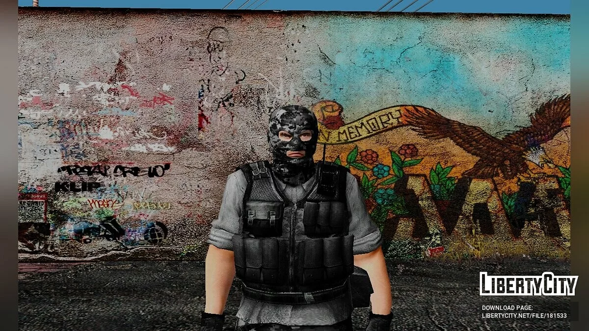 Phenix и Gign из Counter-Strike / GTA San Andreas