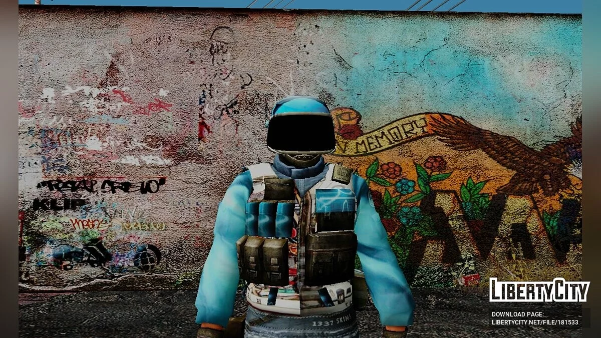 Phenix и Gign из Counter-Strike / GTA San Andreas