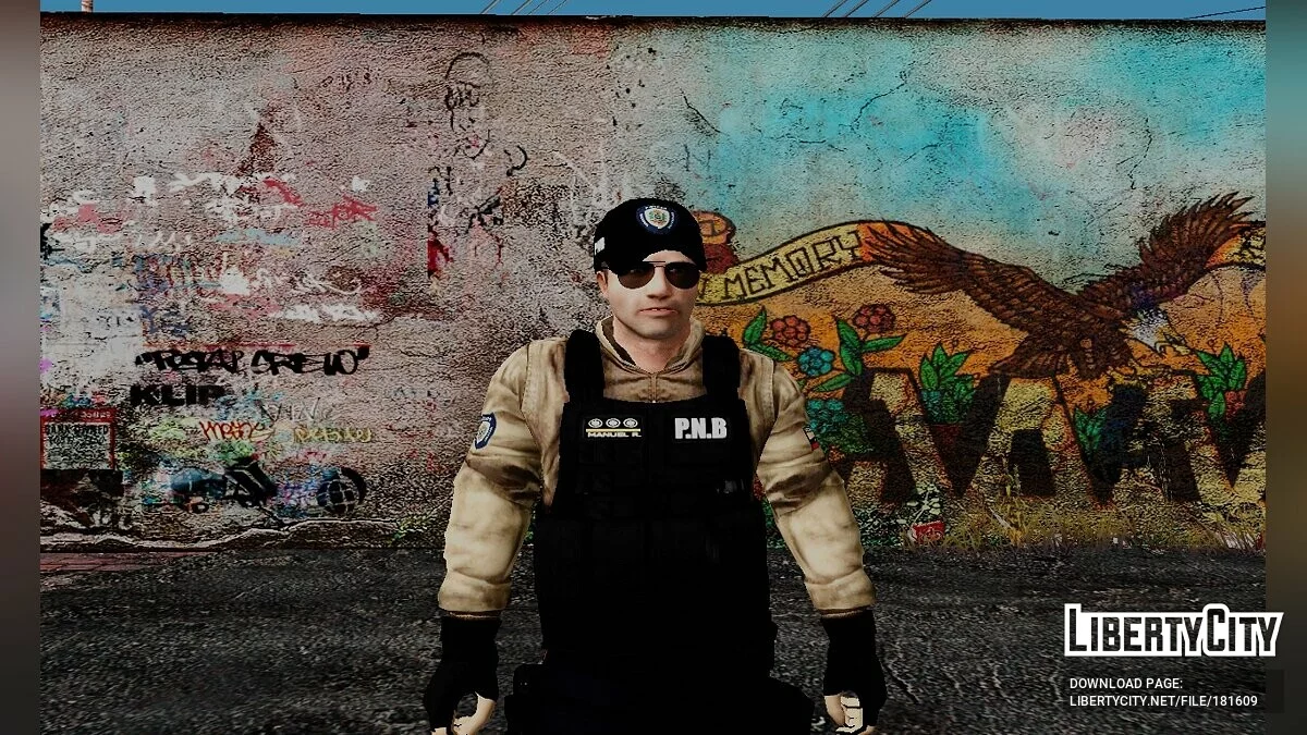 Полицейские из PNB ANTIGUA и DE ARAGUA / GTA San Andreas