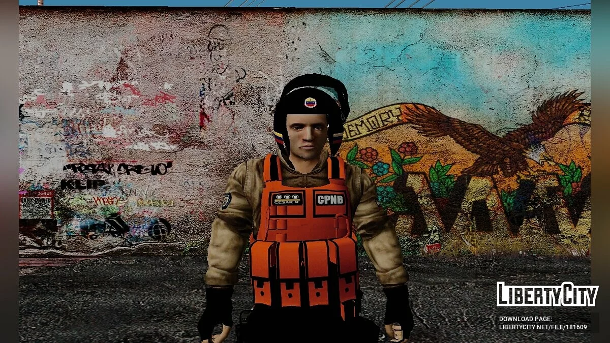 Полицейские из PNB ANTIGUA и DE ARAGUA / GTA San Andreas