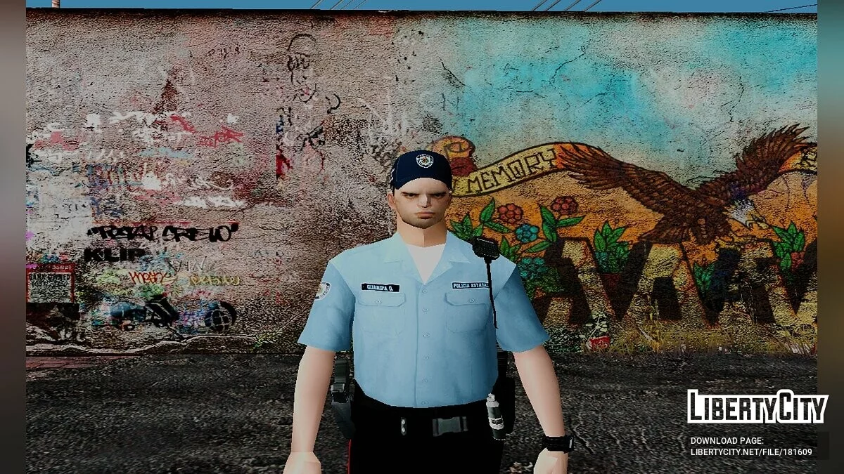 Полицейские из PNB ANTIGUA и DE ARAGUA / GTA San Andreas