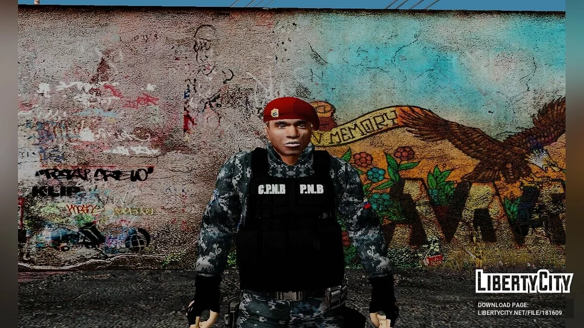 Полицейские из PNB ANTIGUA и DE ARAGUA / GTA San Andreas