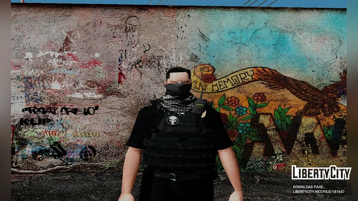 Сборник скинов солдат и полицейских из разных стран / GTA San Andreas