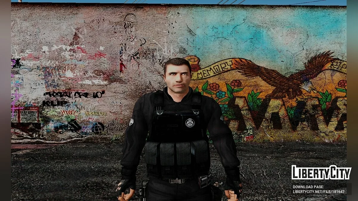 Сборник скинов солдат и полицейских из разных стран / GTA San Andreas