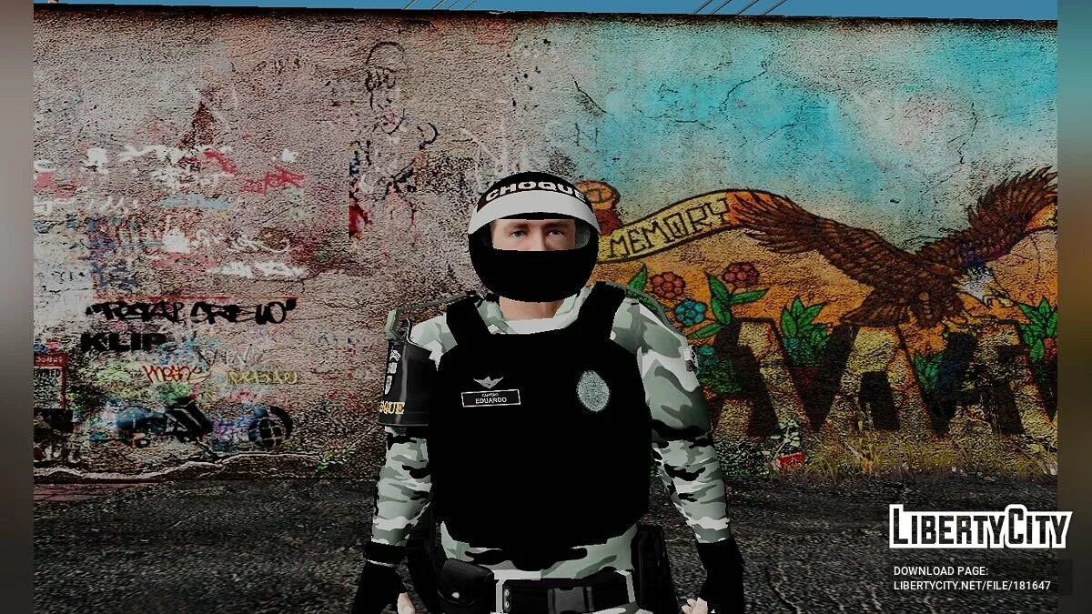 Сборник скинов солдат и полицейских из разных стран / GTA San Andreas
