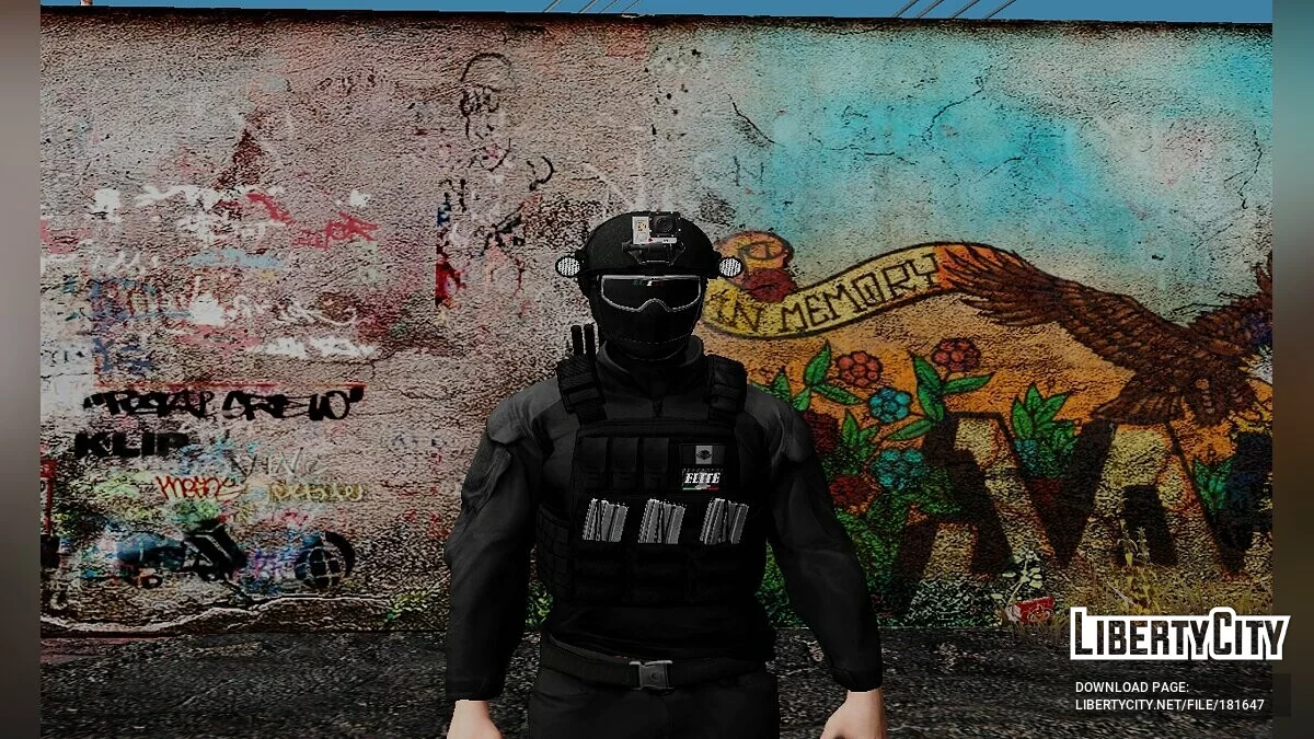 Сборник скинов солдат и полицейских из разных стран / GTA San Andreas