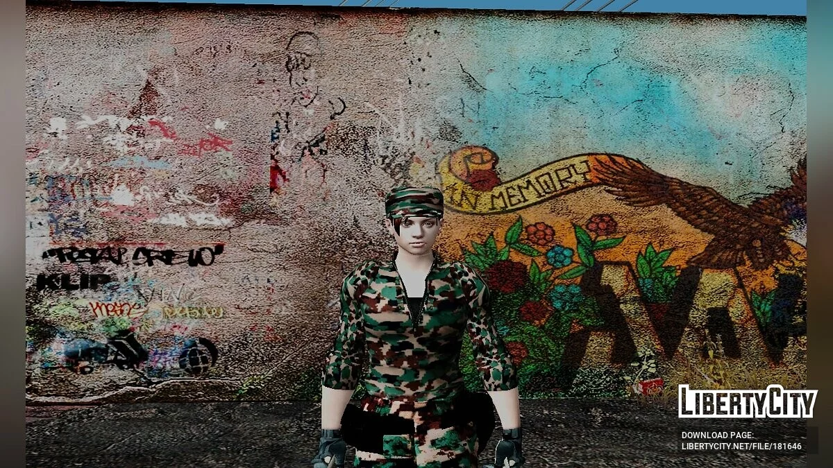 Сборник скинов солдат из разных стран / GTA San Andreas