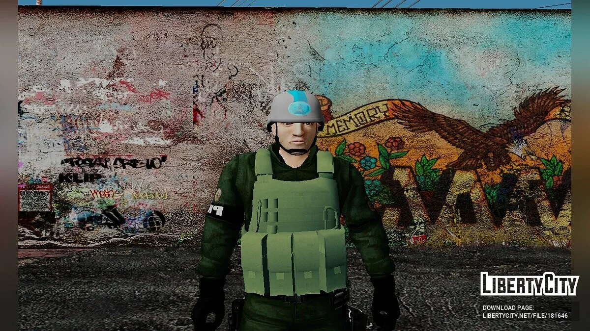 Сборник скинов солдат из разных стран / GTA San Andreas