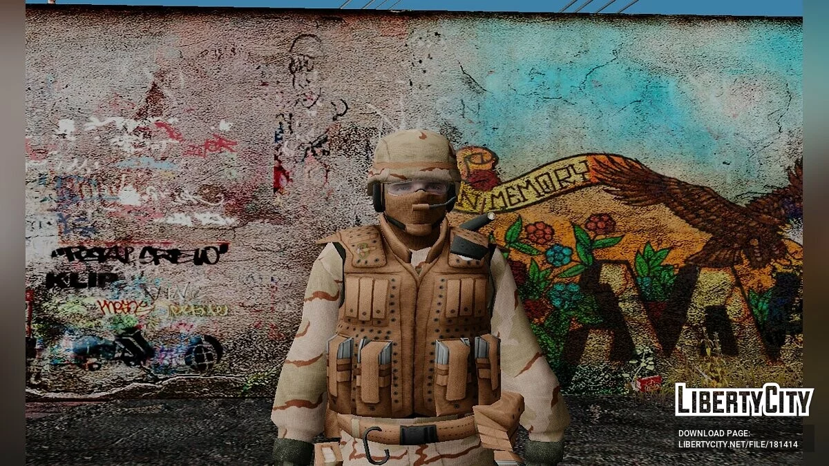 Urban из Counter-Strike Source / GTA San Andreas