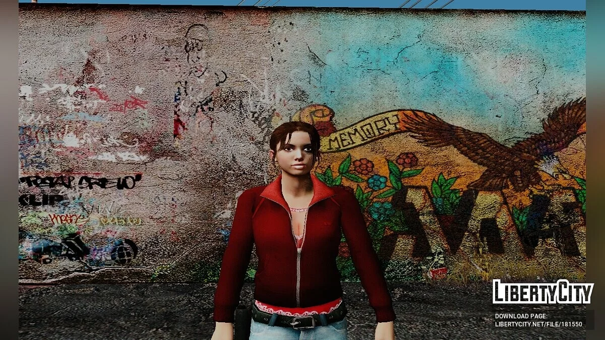 Зои из Left 4 Dead / GTA San Andreas