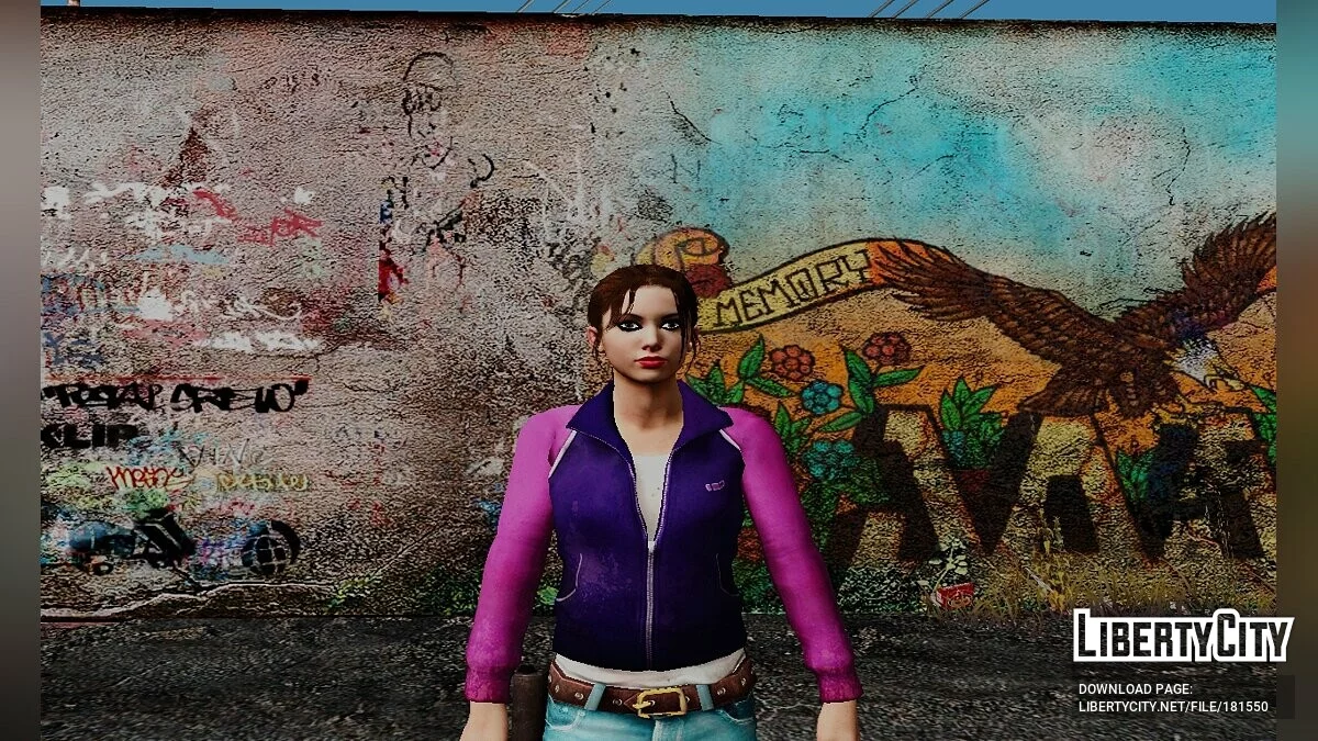 Зои из Left 4 Dead / GTA San Andreas