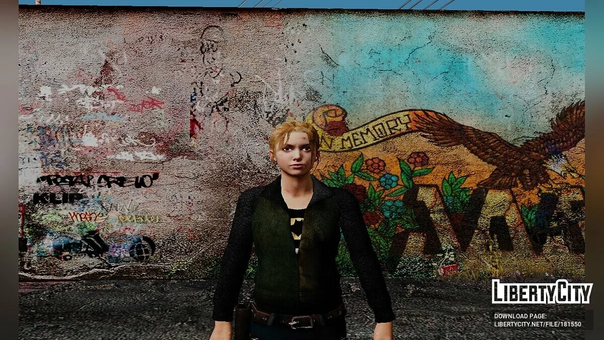 Зои из Left 4 Dead / GTA San Andreas